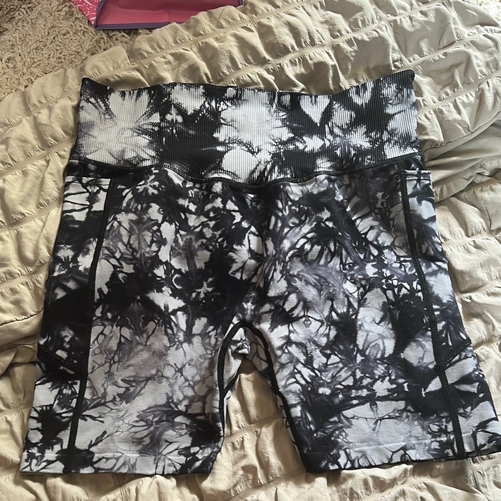 Black and White Women's Shorts